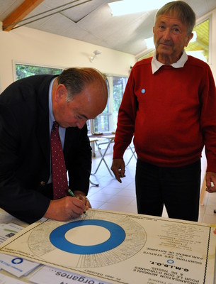 Yves URIETA nous a fait l'honneur de sa présence